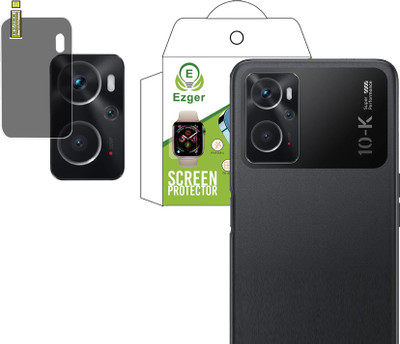 EZGER Back Camera Lens Glass Protector for OPPO K10(Pack of: 1)