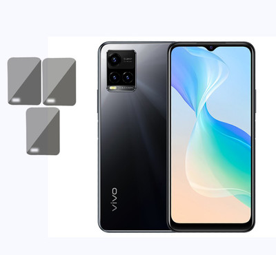 XAZE Back Camera Lens Glass Protector for VIVO Y21E(Pack of: 3)