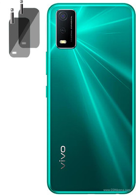 XAZE Back Camera Lens Glass Protector for vivo y3s(Pack of: 2)