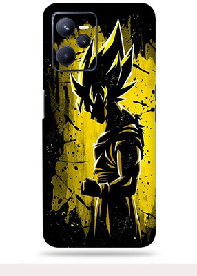 OggyBaba Realme C35 Mobile Skin(Yellow Goku Multicolor Skin With Ultra Matte Finish)
