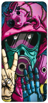 Toppings Oppo Reno 7 Pro (5G) Mobile Skin(Multicolor)