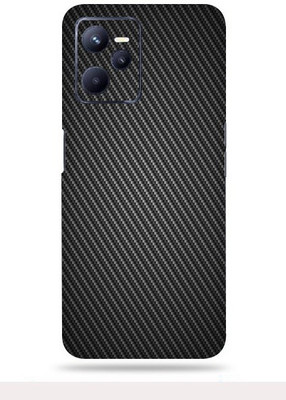 WeCre8 Skin's Realme C35 Mobile Skin(Black Carbon Fiber Skin With Ultra Matte Finish)