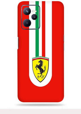 OggyBaba Realme C35 Mobile Skin(Ferrari Sign Multicolor Skin With Ultra Matte Finish)