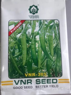 VNR VNR chilli 305 Seed (10 g) Seed(20 per packet)