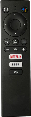 HDF Voice Supported Compatible with Nokia LED LCD Smart TV Nokia LED LCD Smart TV Remote Controller(Black)