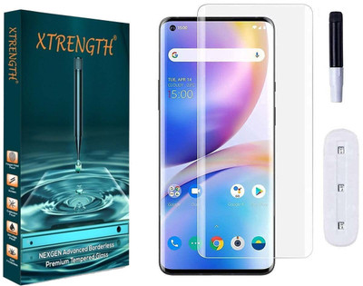 XTRENGTH Edge To Edge Screen Guard for OnePlus 9 Pro(Pack of 1)