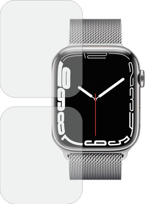 TELTREK Edge To Edge Screen Guard for APPLE WATCH SERIES 7 ALUMINUM 41 mm GPS(Pack of 2)