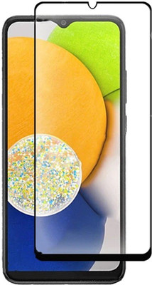 Caseline Edge To Edge Tempered Glass for Samsung Galaxy A03, Samsung Galaxy A03 4G(Pack of 1)
