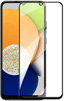 MOBIGENIX Edge To Edge Tempered Glass for SAMSUNG Galaxy A03 4G , SAMSUNG GALAXY A03 4G , A03 4G(Pack of 1)