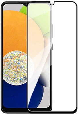 Caseline Edge To Edge Tempered Glass for Samsung Galaxy A03, Samsung Galaxy A03 4G(Pack of 1)