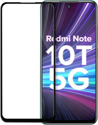 Flipkart SmartBuy Edge To Edge Tempered Glass for Redmi Note 10T 5G(Pack of 1)
