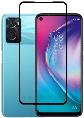 AARERED Edge To Edge Tempered Glass for Oppo K10(Pack of 1)