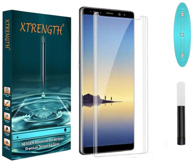 XTRENGTH Edge To Edge Tempered Glass for Samsung Galaxy Note 8(Pack of 1)