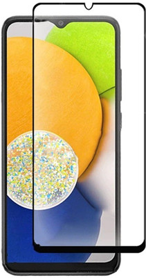Caseline Edge To Edge Tempered Glass for Samsung Galaxy A03, Samsung Galaxy A03 4G(Pack of 1)