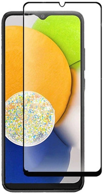 CASEHUNT Edge To Edge Tempered Glass for Samsung Galaxy A03,Samsung A03(Pack of 1)