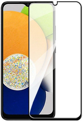 Caseline Edge To Edge Tempered Glass for Samsung Galaxy A03, Samsung Galaxy A03 4G(Pack of 1)