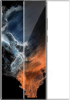 Nillkin Tempered Glass Guard for Samsung Galaxy S22 Ultra, 3D CP+ Max Curved Full Coverage Tempered Glass(Pack of 1)