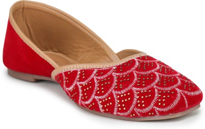 Shezone Bellies For Women(Red , 5)