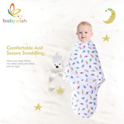 Babywish Printed Single Baby Sleep Sack for  Mild Winter(Cotton, Choco Theme)