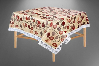 Casanest Printed 4 Seater Table Cover(Multicolor, PVC)