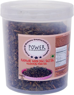 Power Kashmir Kashmiri Pink Noon Tea , Salt Noon Tea, Kashmiri Chai in Food Grade Jar Herbal Tea Plastic Bottle(250 g)