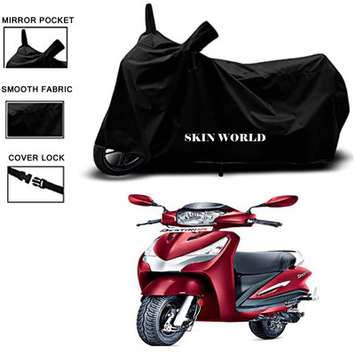 THE REAL ARV Two Wheeler Cover for Hero(Destini 125, Black)