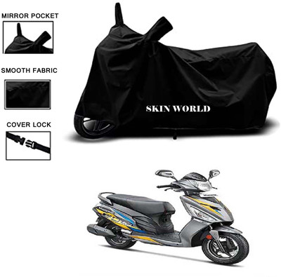 THE REAL ARV Waterproof Two Wheeler Cover for Hero(Maestro Edge, Black)