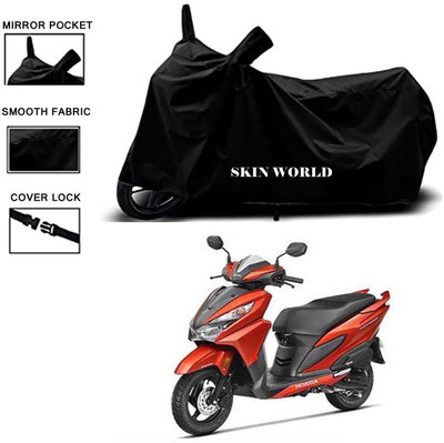 THE REAL ARV Two Wheeler Cover for Honda(Grazia, Black)