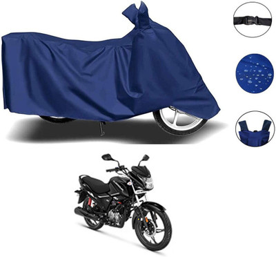 AUTOCAD Waterproof Two Wheeler Cover for Hero(Glamour Programmed FI BS6, Blue)
