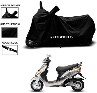 THE REAL ARV Waterproof Two Wheeler Cover for Hero(Electric E-Sprint, Black)