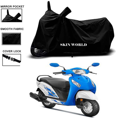 APNEK Waterproof Two Wheeler Cover for Honda(Activa i, Black)