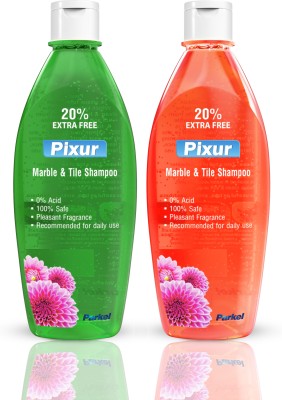 PIXUR MARBLE & TILE SHAMPOO REGULAR(2 x 0.62 L)