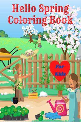 Hello Spring Coloring Book for Kids(English, Paperback, Nikolas Norbert)