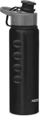 MILTON 750 ml Steel Bottle(Pack of 1, Black)