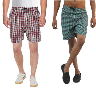 RaPorel Checkered Men Boxer