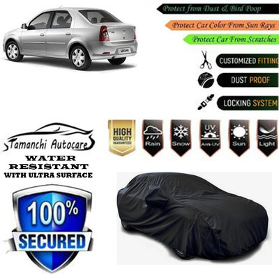 Tamanchi Autocare Car Cover For Mahindra Logan 1.5 DCI DLE(Black)