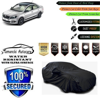 Tamanchi Autocare Car Cover For Skoda Rapid 1.6 MPI Ambition Petrol(Black)