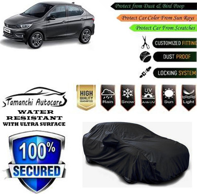 Tamanchi Autocare Car Cover For Tata Tigor XZA Plus AMT Petrol(Black)