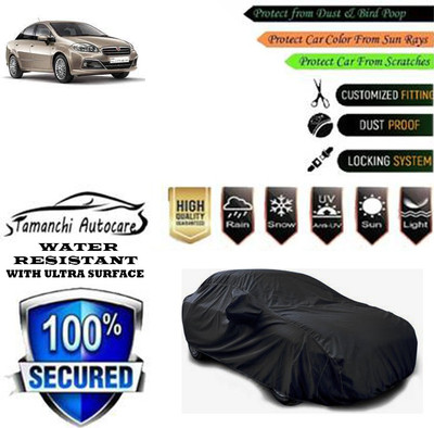Tamanchi Autocare Car Cover For Fiat Linea 1.3 Multijet Emotion(Black)
