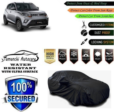 Tamanchi Autocare Car Cover For Mahindra KUV100 NXT D75 K2 Plus(Black)