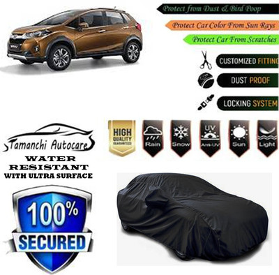 Tamanchi Autocare Car Cover For Honda WRV i-VTEC S(Black)