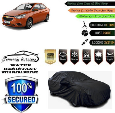 Tamanchi Autocare Car Cover For Chevrolet Sail 1.2 LS ABS(Black)