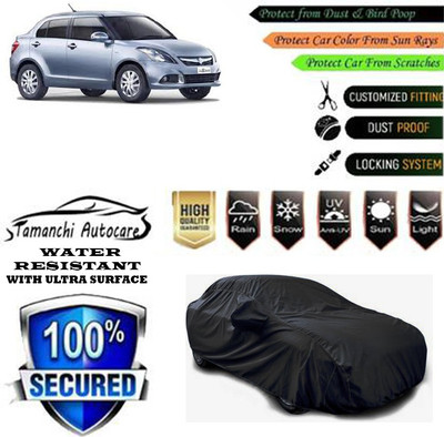 Tamanchi Autocare Car Cover For Maruti Suzuki Swift Dzire LDI Optional(Black)