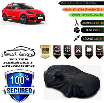 Tamanchi Autocare Car Cover For Maruti Suzuki Swift Dzire LXI(Black)