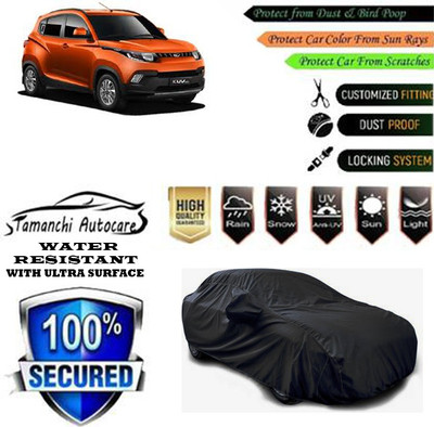 Tamanchi Autocare Car Cover For Mahindra KUV100 NXT D75 K4 Plus 5Str Diesel(Black)
