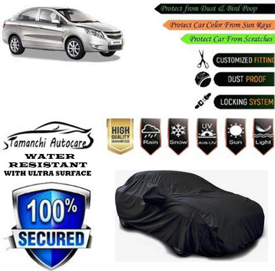 Tamanchi Autocare Car Cover For Chevrolet Sail 1.3 LS(Black)