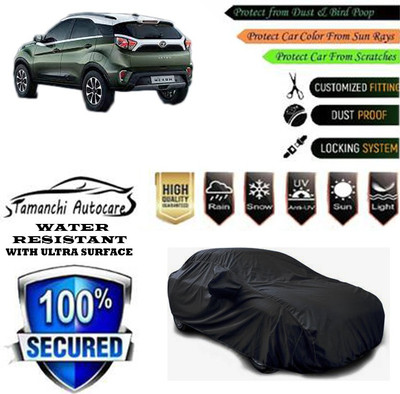 Tamanchi Autocare Car Cover For Tata Nexon XZA Plus DualTone Roof AMT Petrol(Black)