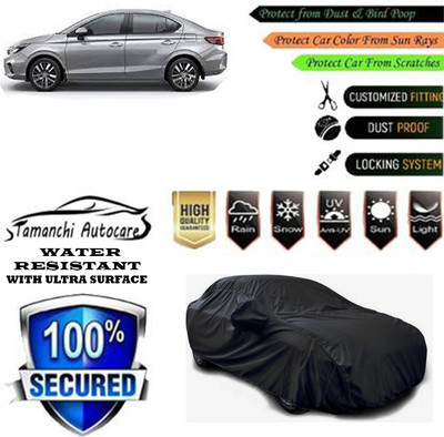 Tamanchi Autocare Car Cover For Honda City SV MT Petrol(Black)