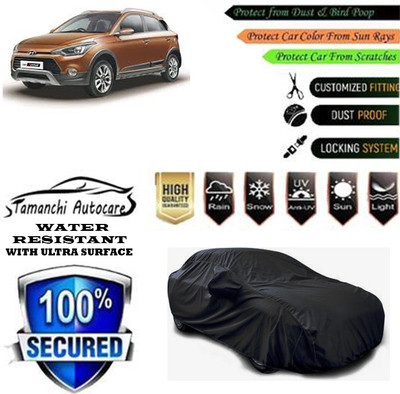 Tamanchi Autocare Car Cover For Hyundai i20 Active S Petrol(Black)