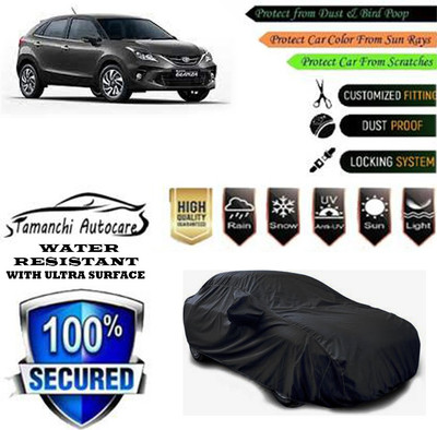 Tamanchi Autocare Car Cover For Toyota Glanza G CVT(Black)